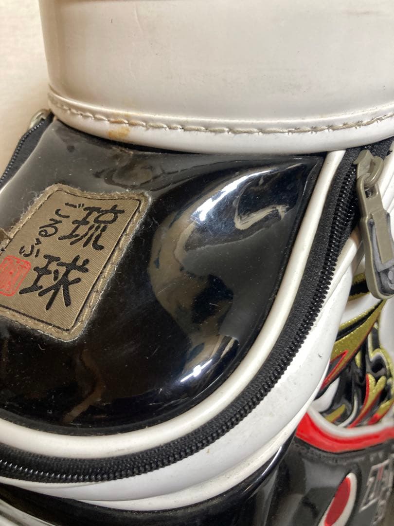 希少　ZIPANG STUDIO 琉球ゴルフ　ドラゴンキャディバッグ