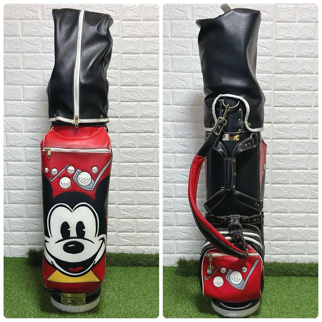 美品 入手困難 BELDINGSPORTS ミッキーマウス キャディバッグ