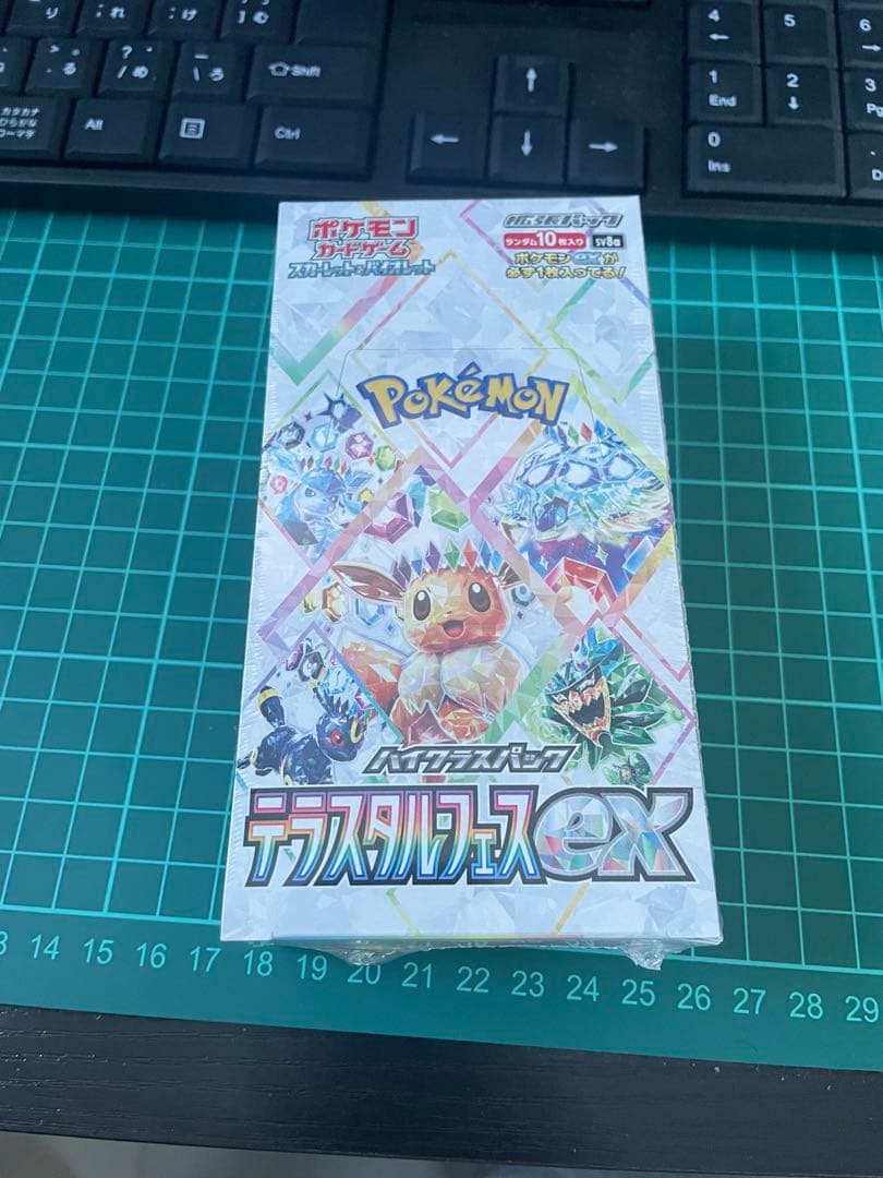 新品未開封シュリンク付き テラスタルフェスex 1ボックス