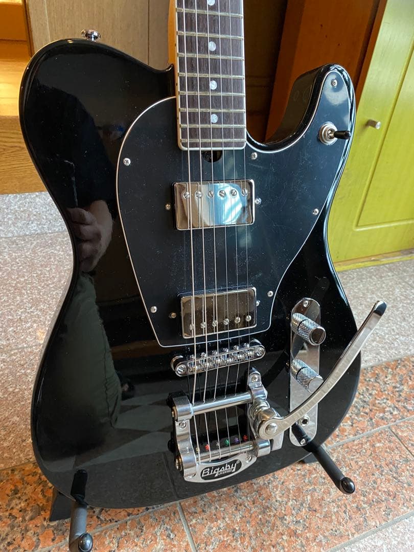 エルクカトラス　ELK Cutlass ブラック エレキギター Bigsby搭載