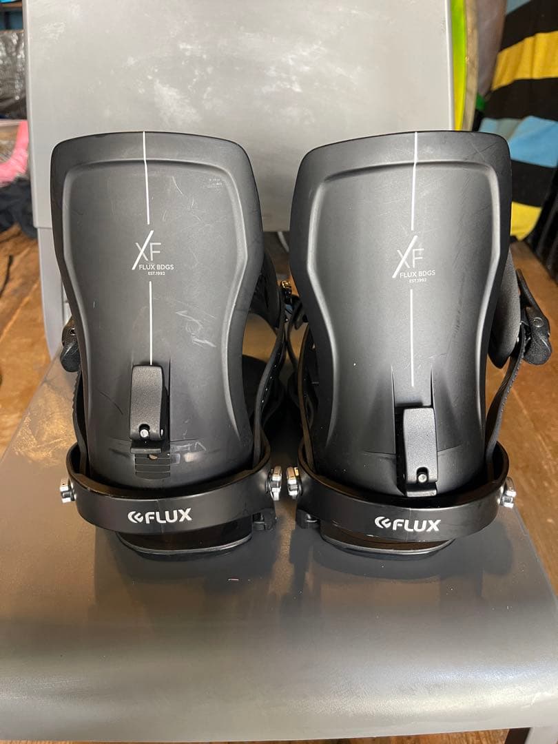 FLUX XF スノーボードビンディング ブラックMサイズ