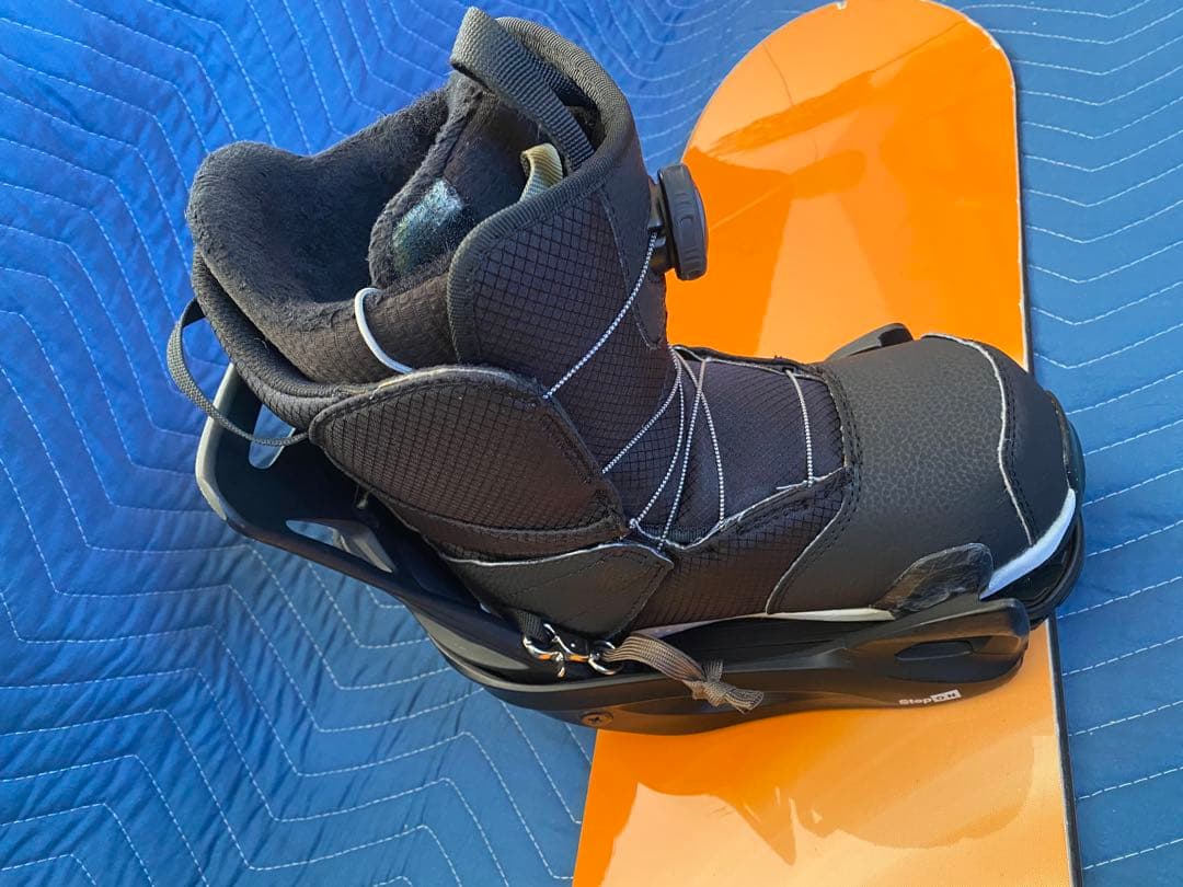 Burton StepOn キッズ ブーツ22とバインLボード118フルセット