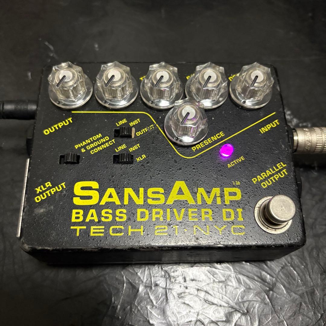 【動作良好】 SansAmp BASS D DI mod サンズアンプ