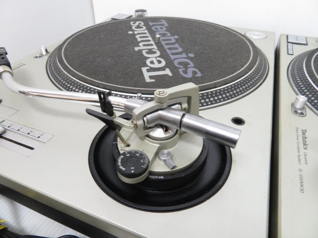テクニクス SL-1200MK3D ターンテーブル 2台 ミキサーセット