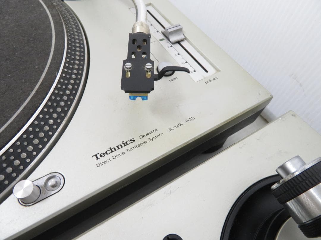 テクニクス SL-1200MK3D ターンテーブル 2台 ミキサーセット