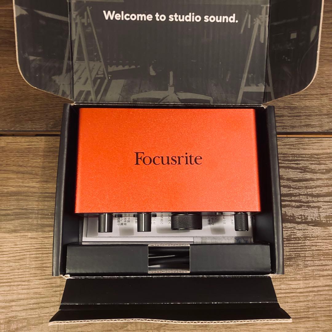 【美品】Focusrite Scarlett Solo (gen.4)