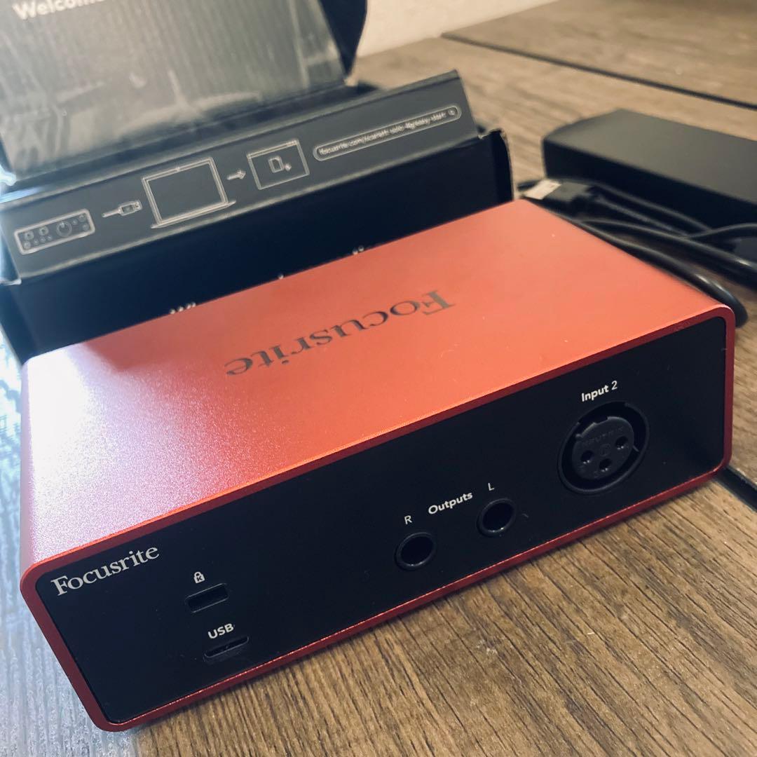 【美品】Focusrite Scarlett Solo (gen.4)