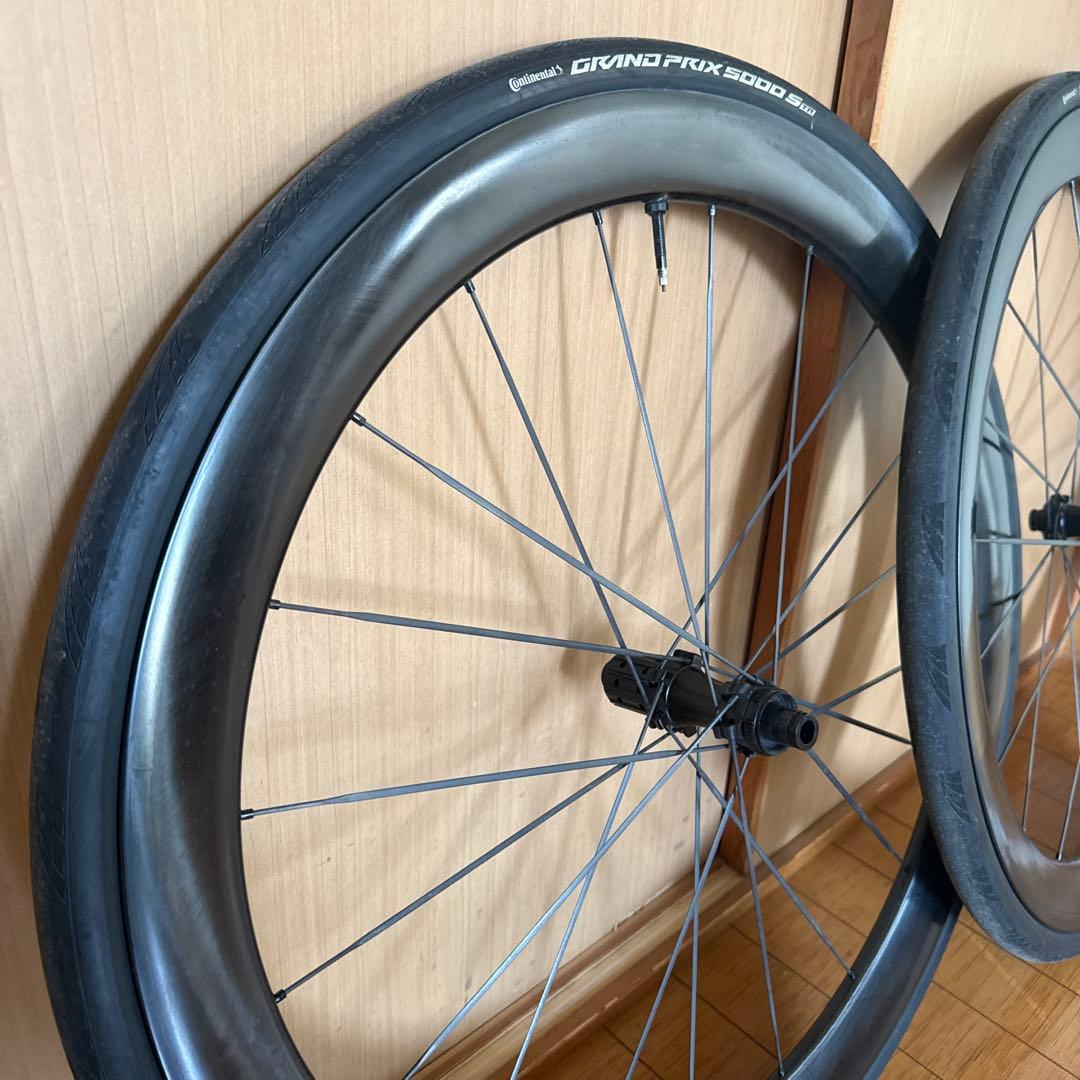 カーボンスポークホイール 前後セット