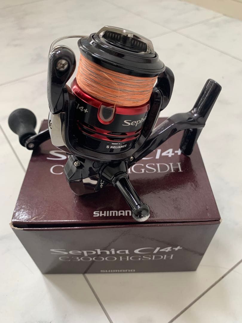 12 Sephia CI4+ C3000SDH エギング セフィア レア物　完品