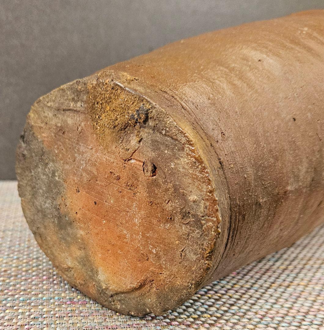 東南アジア古陶磁器系　琉球古陶系　 南蛮壺　花入れ　茶道具　茶器　高27.2cm