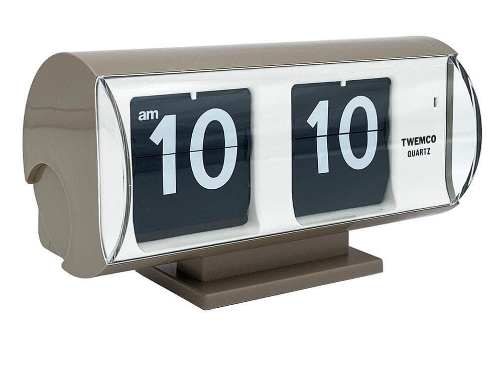 TWEMCO（トゥエンコ）QT-30T Grey 置き時計 Wall&Clock