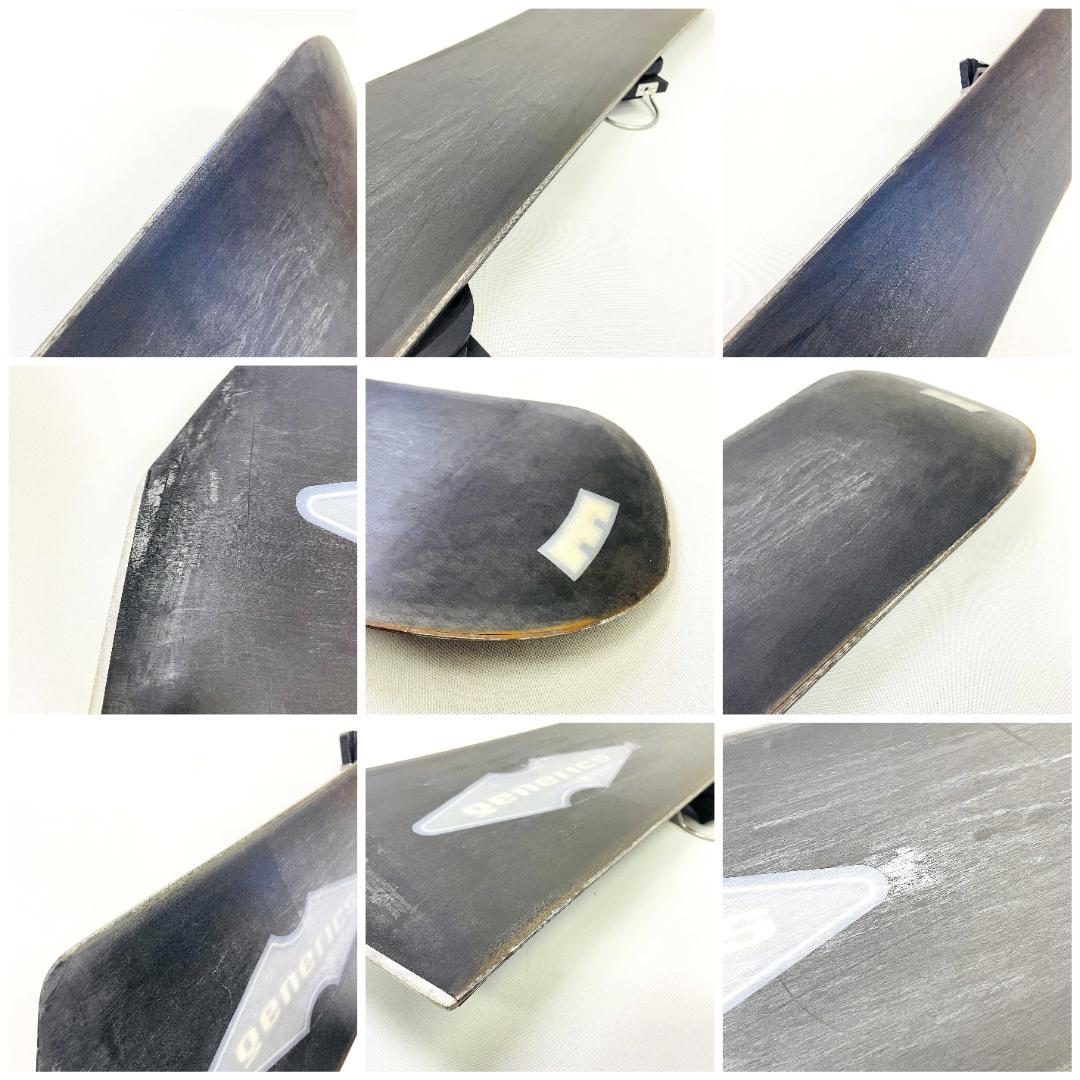 希少 Qenerics 148cm アルペンボード ビンディング付き 当時物