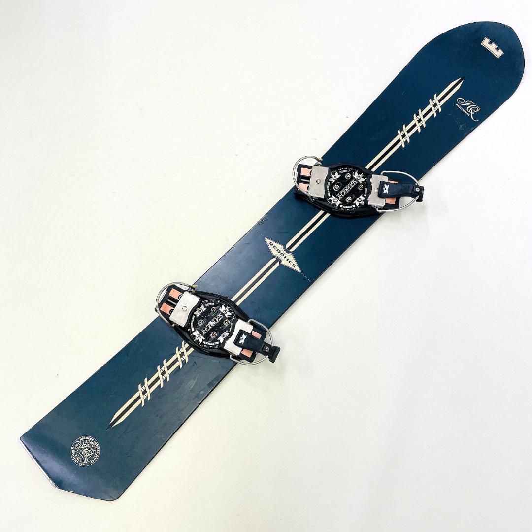 希少 Qenerics 148cm アルペンボード ビンディング付き 当時物