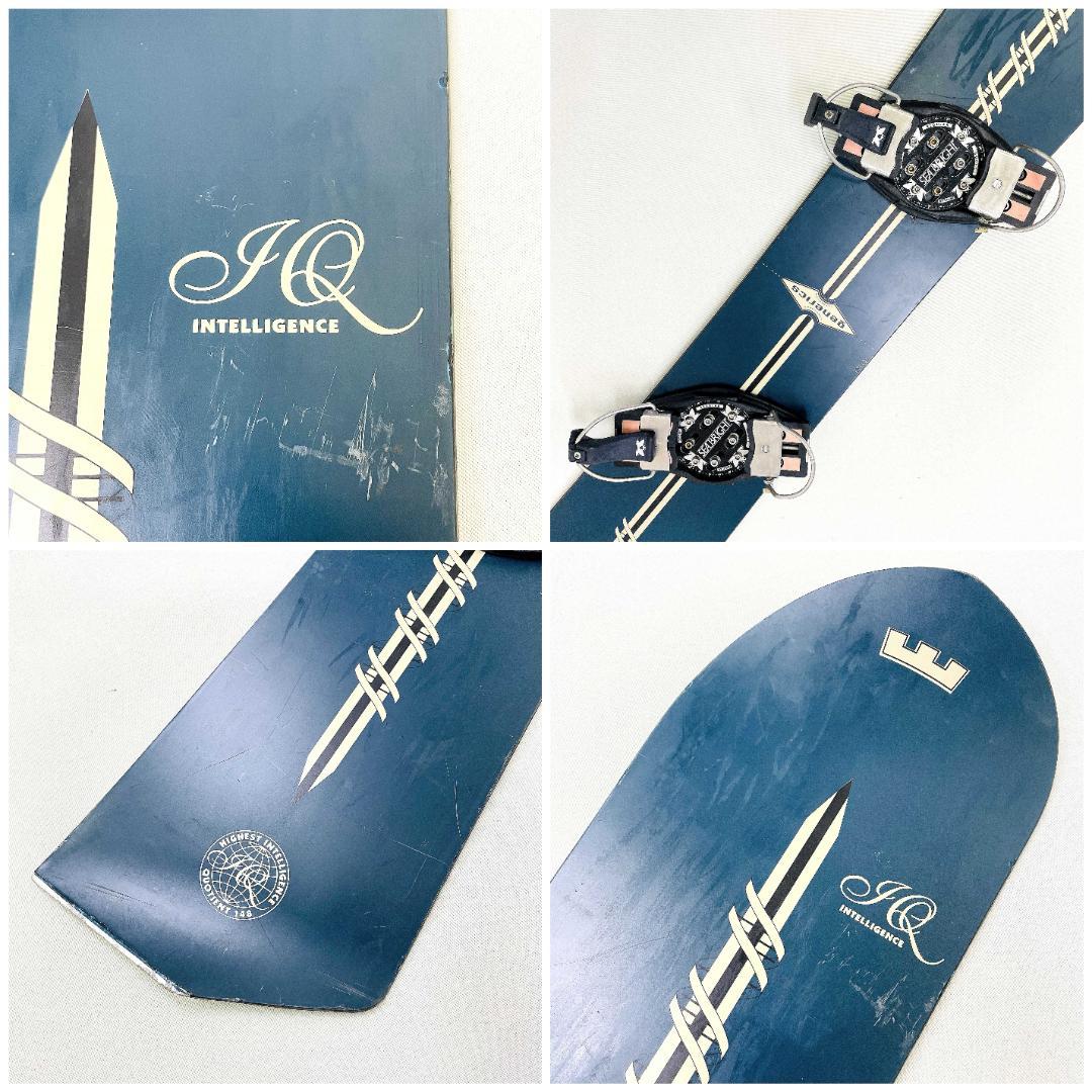 希少 Qenerics 148cm アルペンボード ビンディング付き 当時物