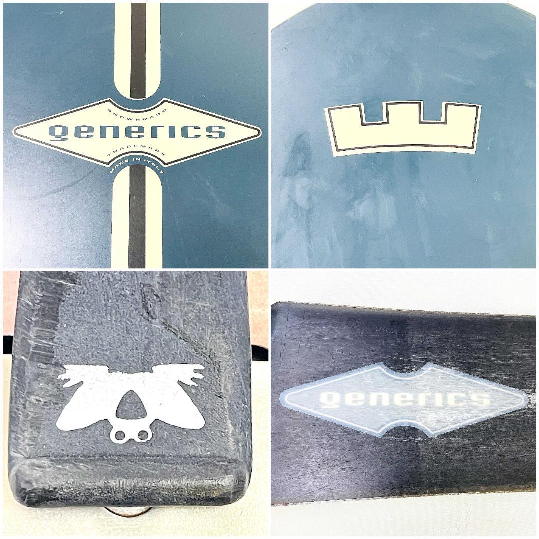 希少 Qenerics 148cm アルペンボード ビンディング付き 当時物