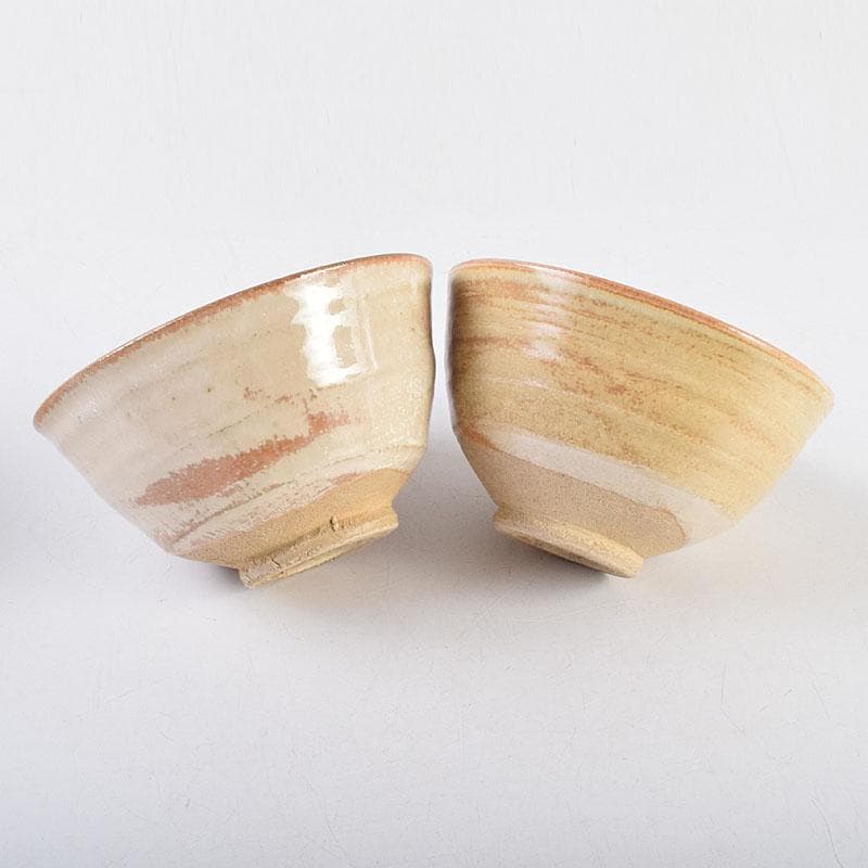 瀬戸焼　杉浦芳樹造　数茶碗　十客　堀内宗完（兼中斎）極め箱　M　R9292H