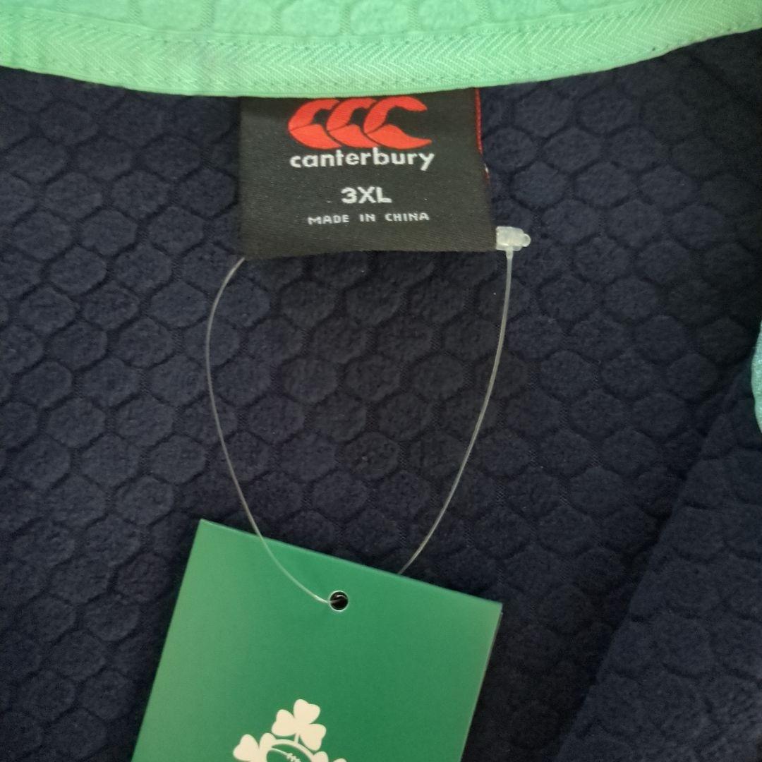 【新品タグ付】Canterbury アイルランド ラグビー ウォームアップウェア