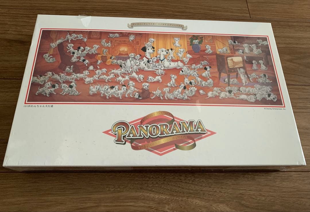 ディズニーキャラクター パノラマジグソーパズル 101匹わんちゃん大行進 廃盤品