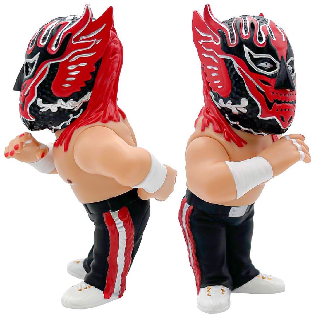 16dソフビコレクション ★新日本プロレス エル・デスペラード 赤コスチューム