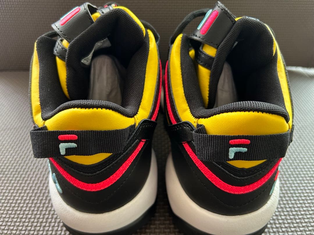 FILA バスケットボールシューズ イエロー/ブラック size：26.5