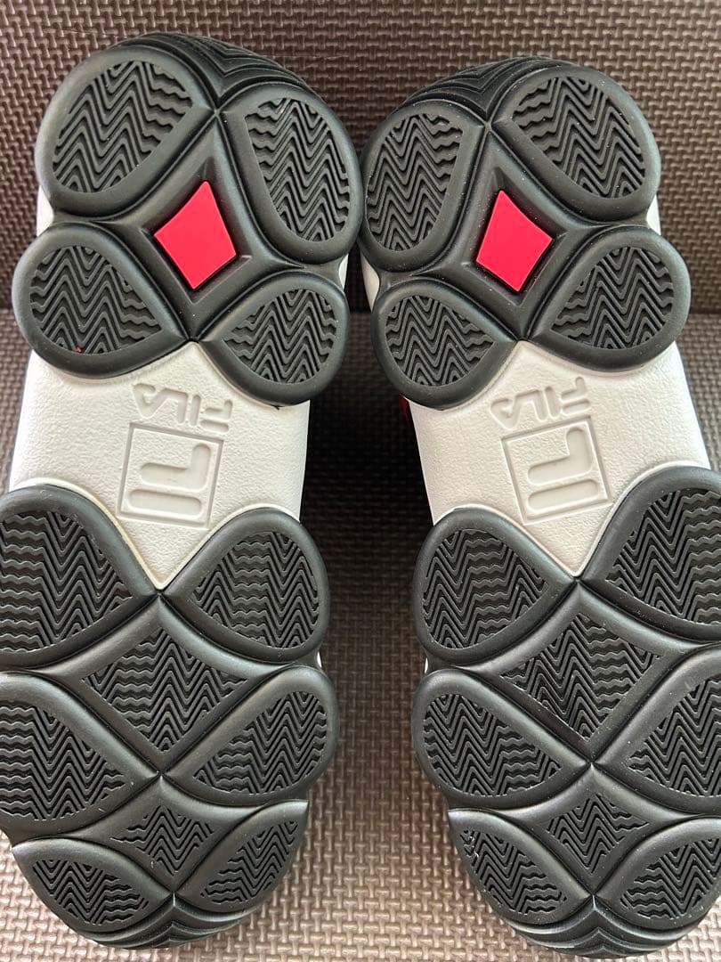 FILA バスケットボールシューズ イエロー/ブラック size：26.5