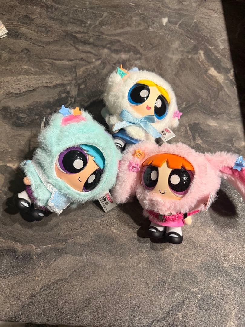 パワーパフガールズ ぬいぐるみチャームセット