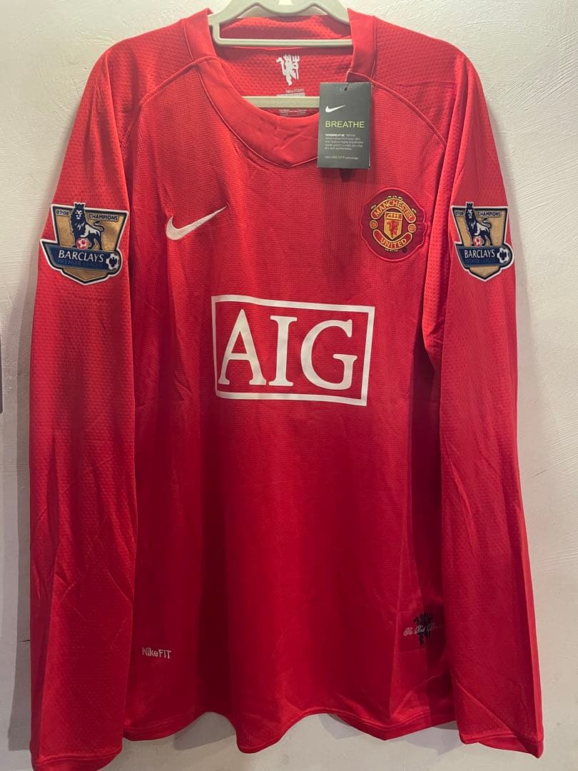 新品タグ付き　クリスティアーノロナウド　マンチェスターユナイテッド　ユニフォーム