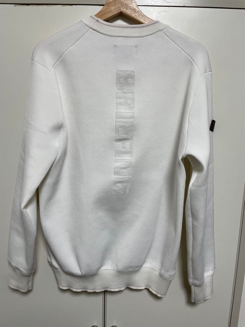 BRIEFING セーター Mサイズ 白