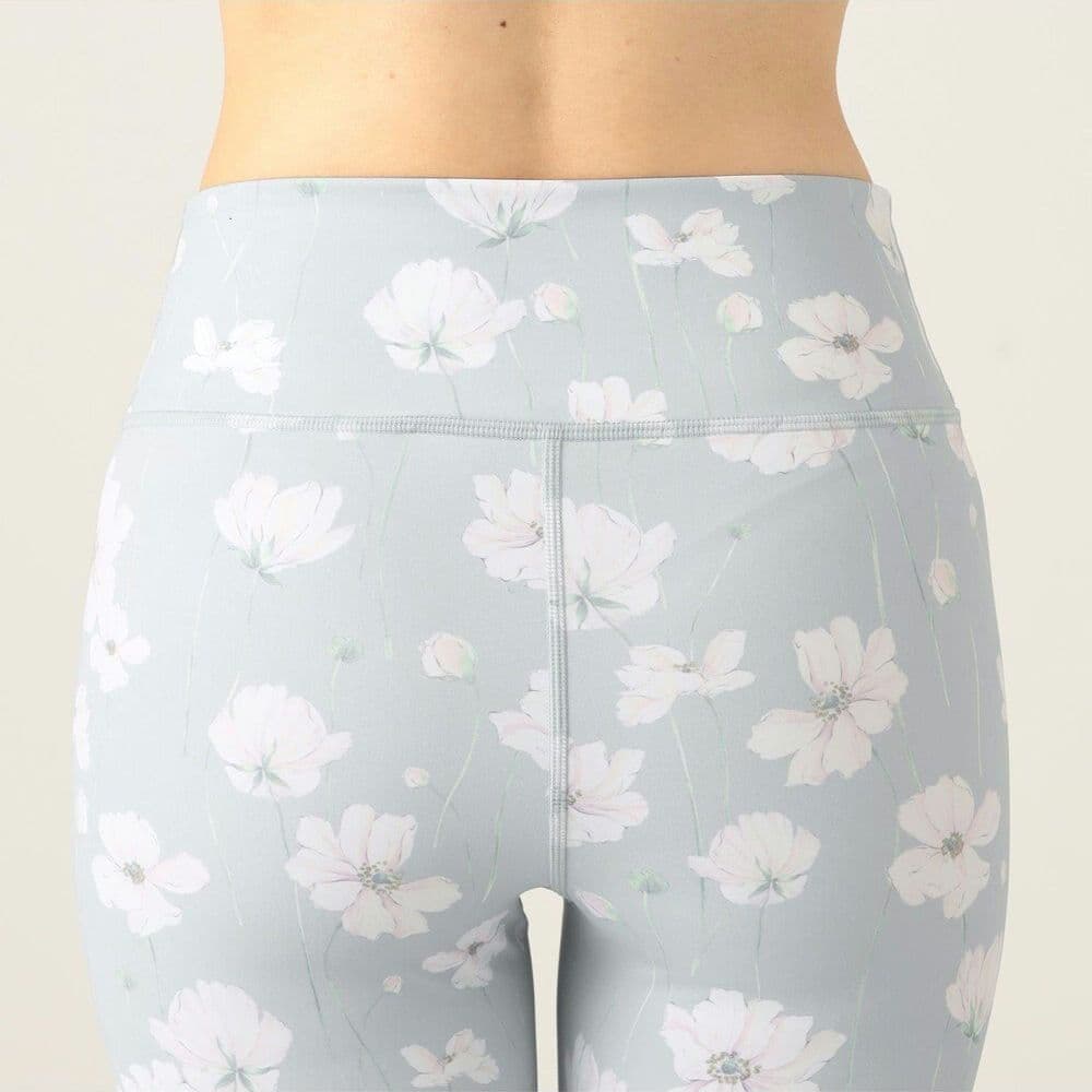 チャコット　ヨガ　花柄プリントレギンス