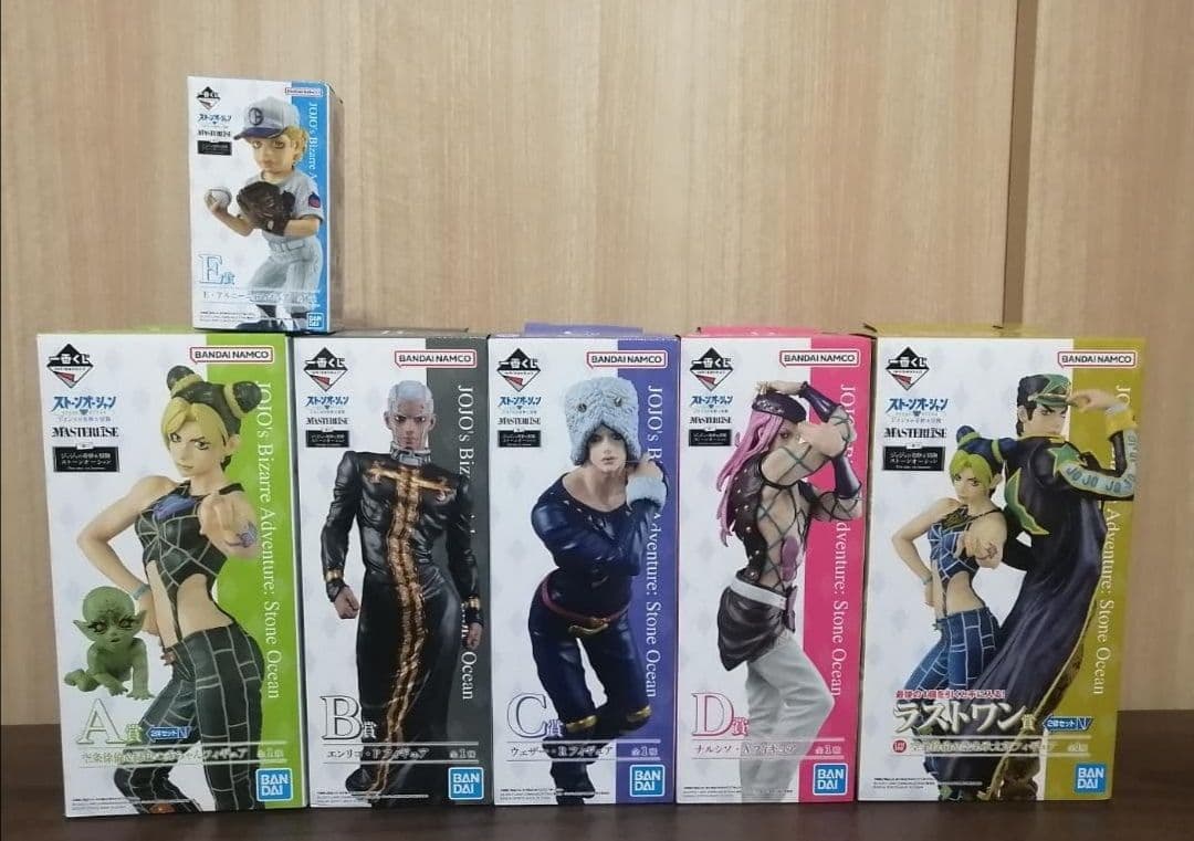 ②一番くじ　ストーンオーシャン　フィギュア　セット