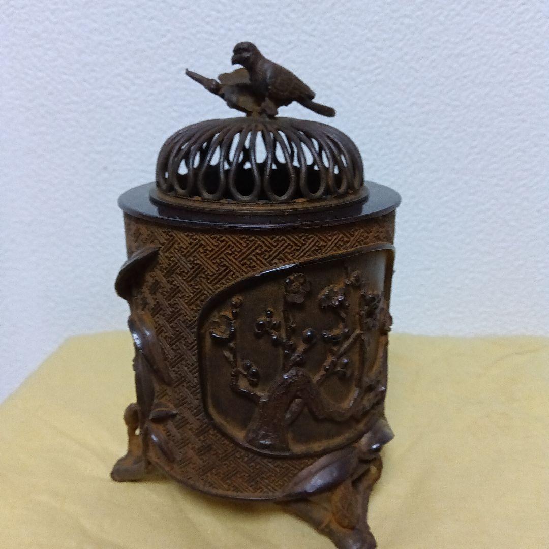 ☆鋳銅蝋型/香炉／高岡銅器.銅製.縁起物