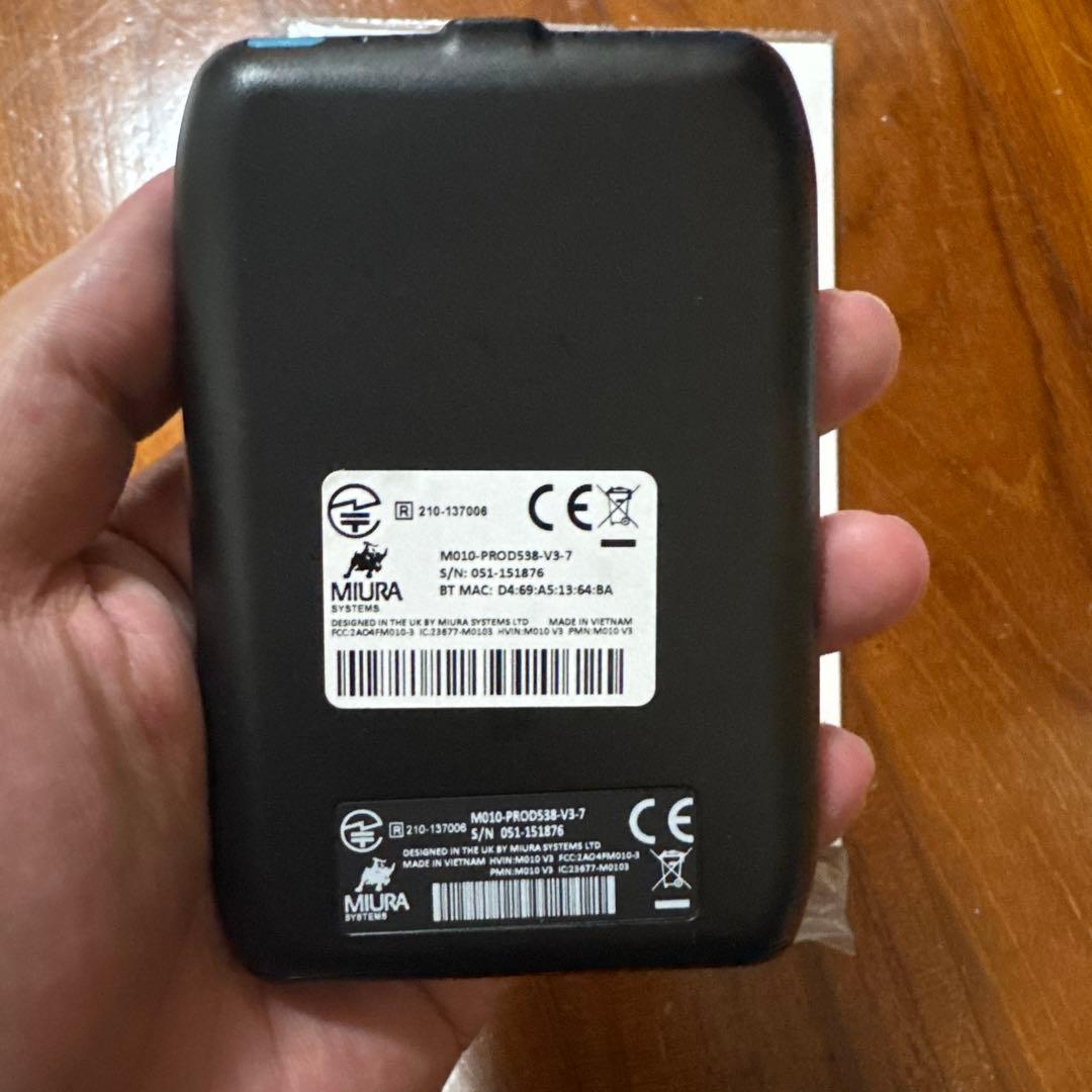 AirPAY カード決済端末 取扱説明書付