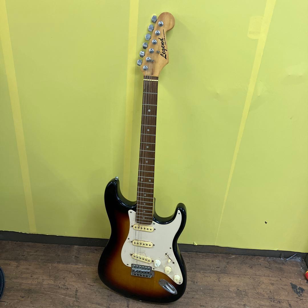 E-壁 Legend ストラトキャスタータイプ サンバースト エレキギター