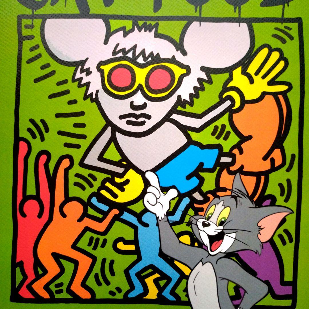 death nyc 世界限定100枚　キースヘリング　トムとジェリー