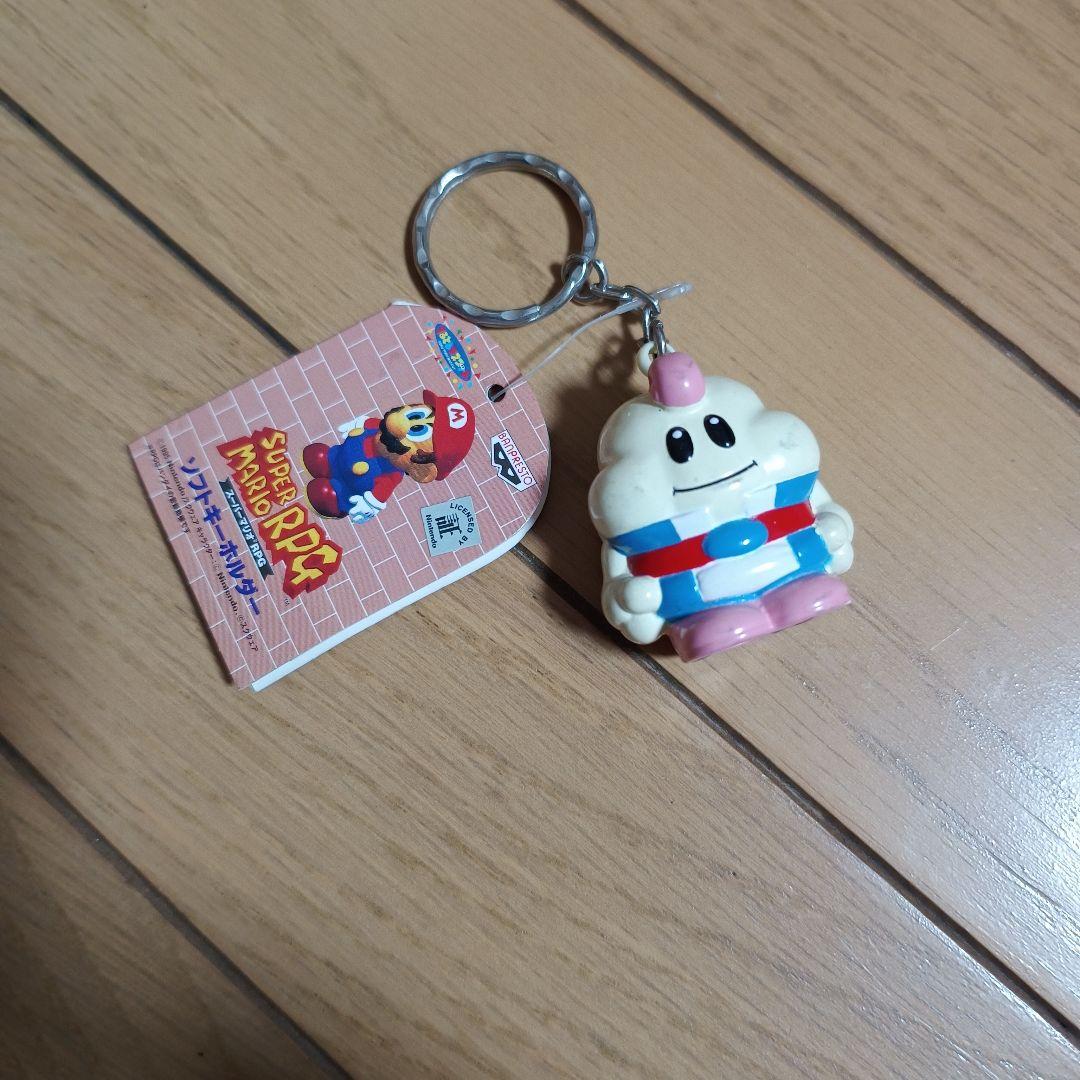 希少　当時物　スーパーマリオRPG キーホルダー マロ　1995年　スクウェア