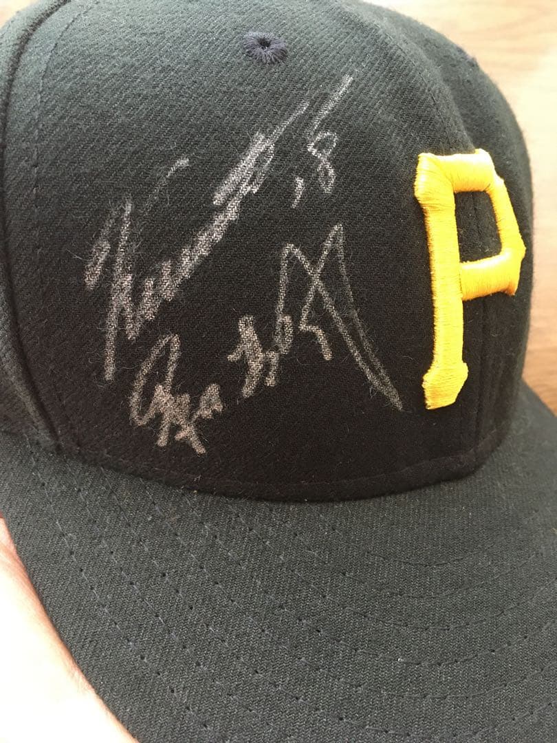 【レア】桑田真澄サイン入り帽子　パイレーツ　キャップ