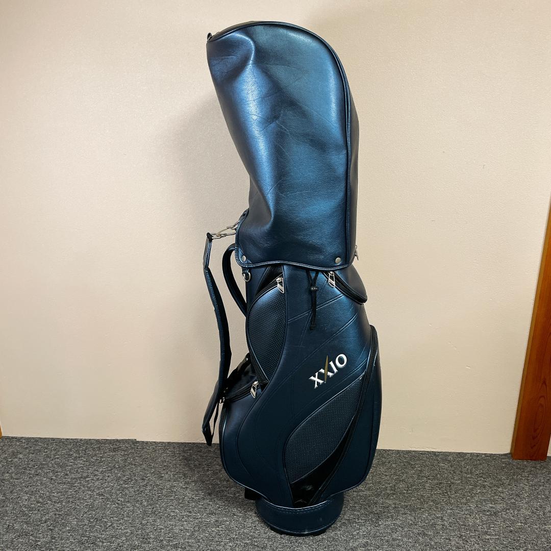 【良品】XXIO キャディバッグ ネイビー　4口