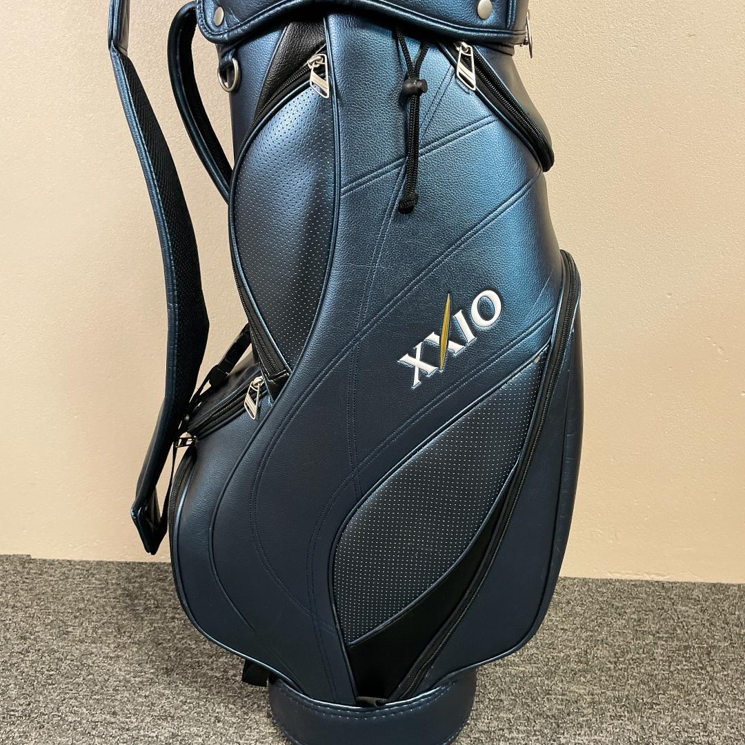 【良品】XXIO キャディバッグ ネイビー　4口