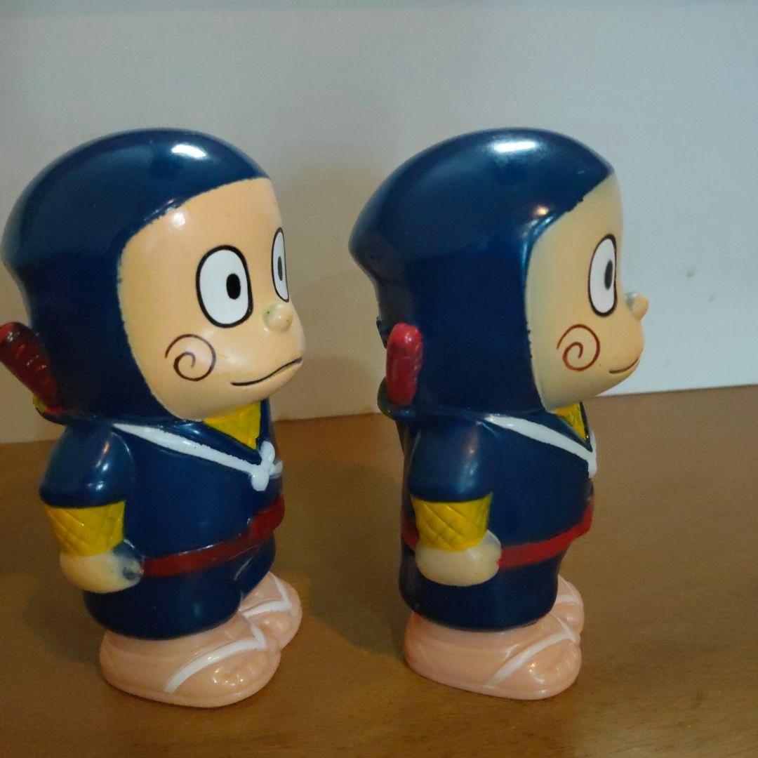 忍者ハットリくん貯金箱 2体セット