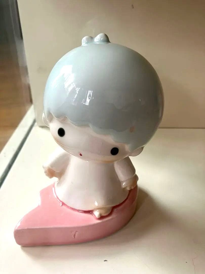 LittleTwinStars キキララ　貯金箱　1976年　レア　昭和レトロ