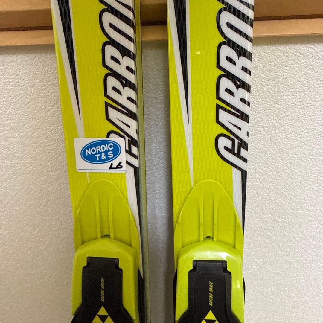 美品 フィッシャー RCS カーボンライト 187cm スケーティングプラス