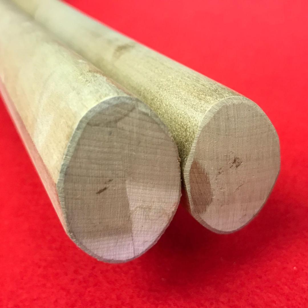 模造刀 白鞘 刀 脇差 セット　全長101/68cm　収納袋 刀剣美術 居合道