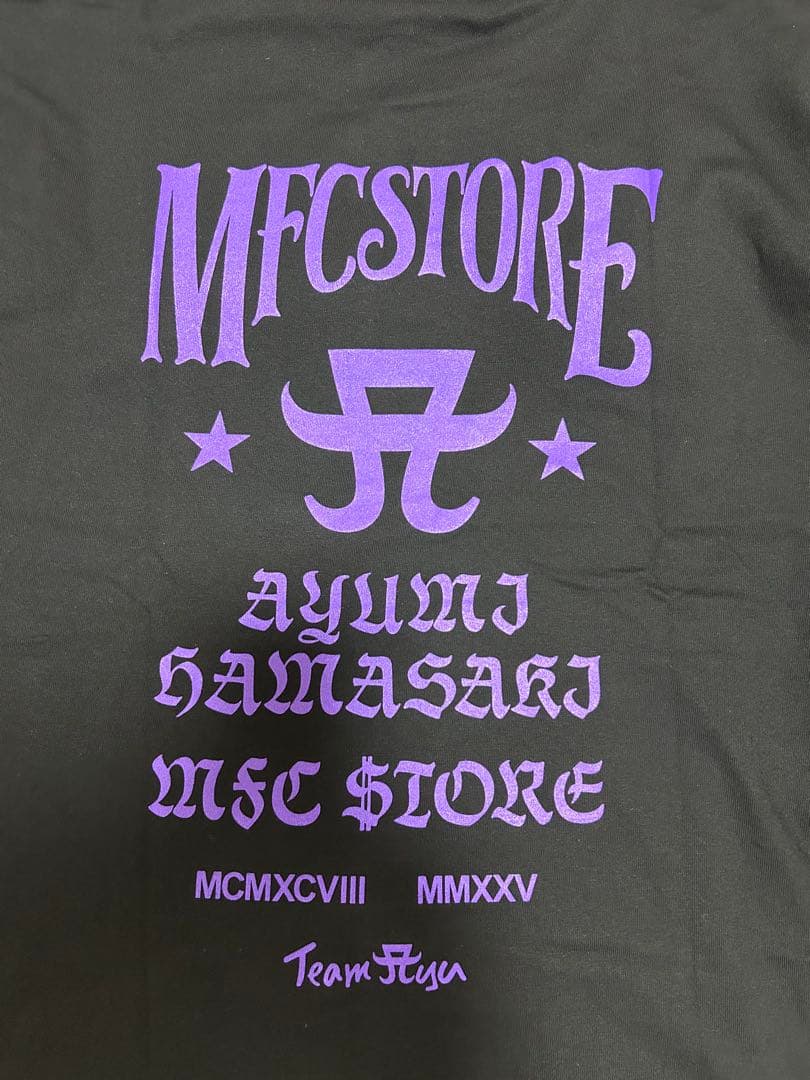 新品未使用品　浜崎あゆみさん 　　　 限定品MfCSTOREコラボTシャツ