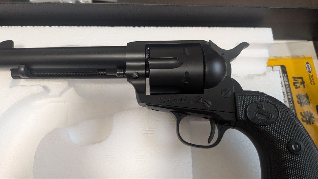 【ほぼ完品】東京マルイ SAA .45 Artillery リボルバー ブラック