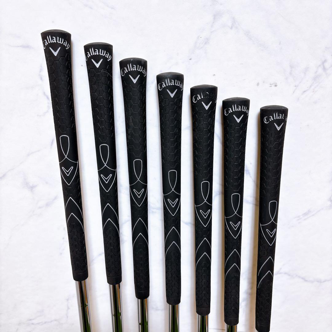 キャロウェイ　ウォーバード　ゴルフクラブ　メンズアイアンセット　右利き　スチール