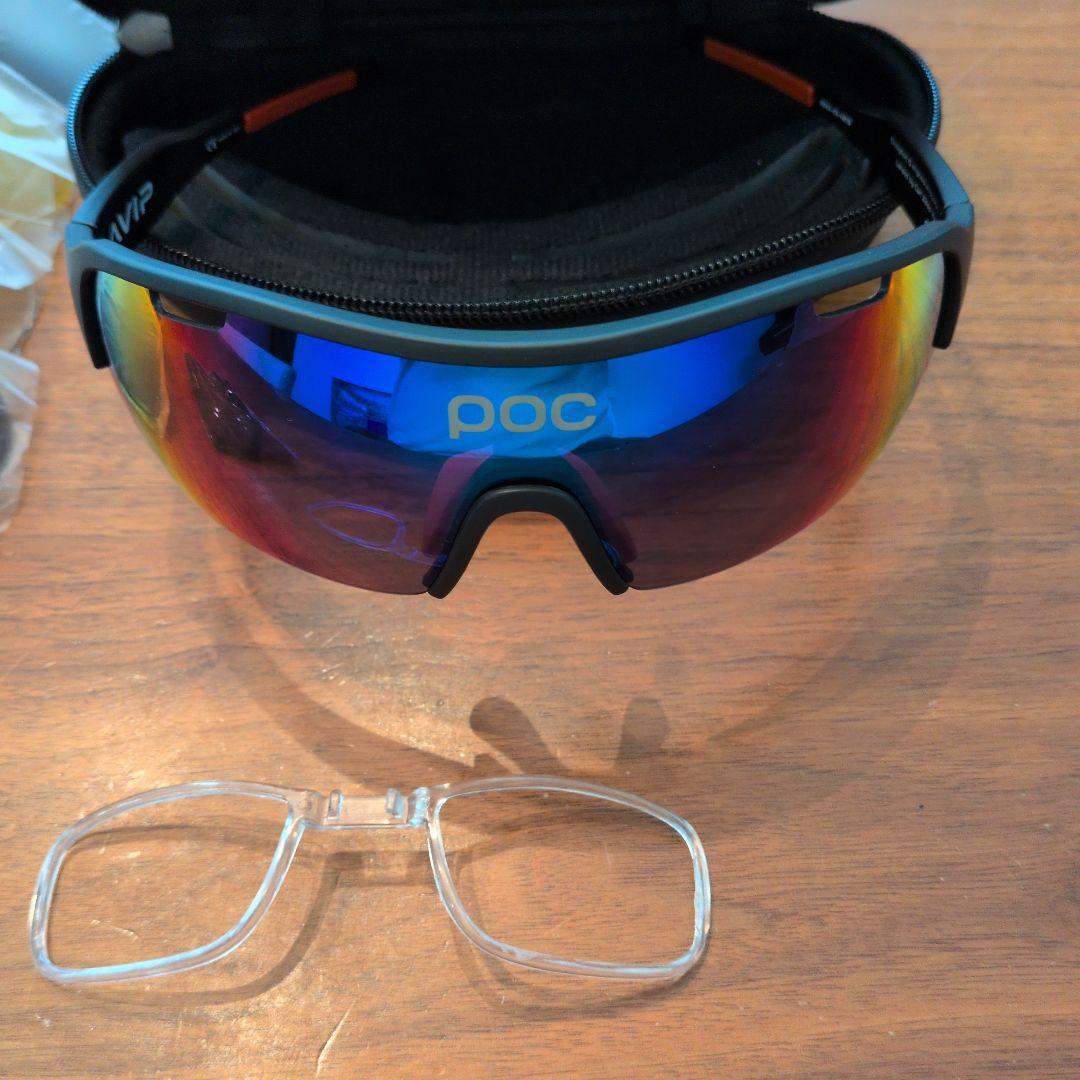 POC サングラス フレーム無し ブラック