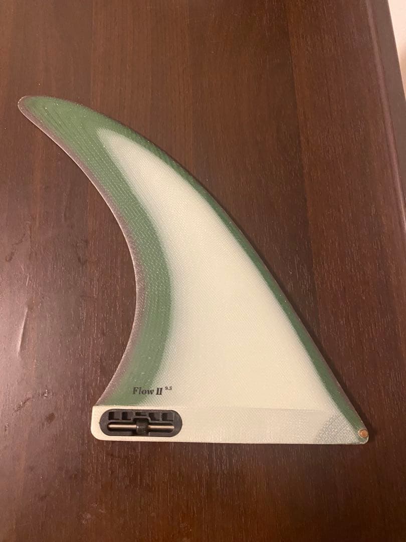 fcs ロングボード　シングルフィン　flow 2 9.5 フィン　グリノー