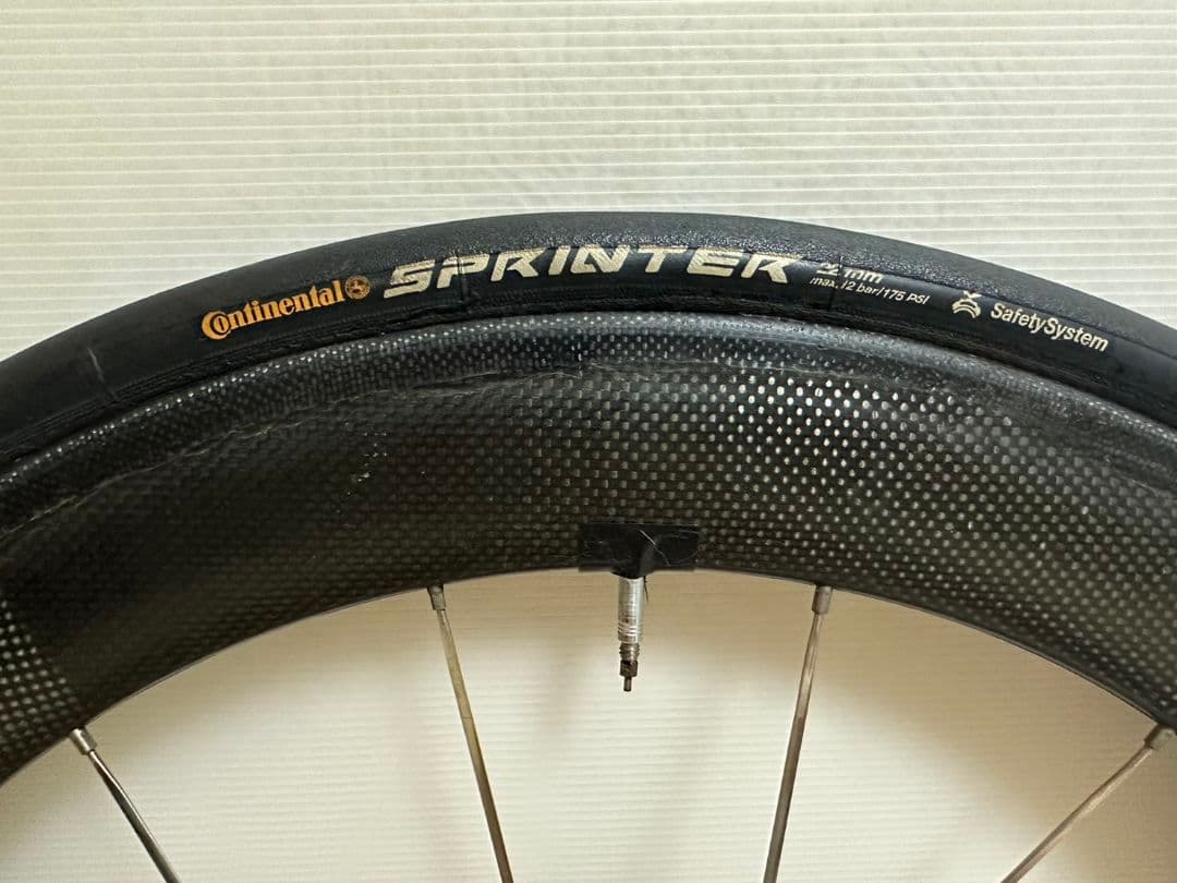zipp 650c カーボンホイール　zr1 チューブラー