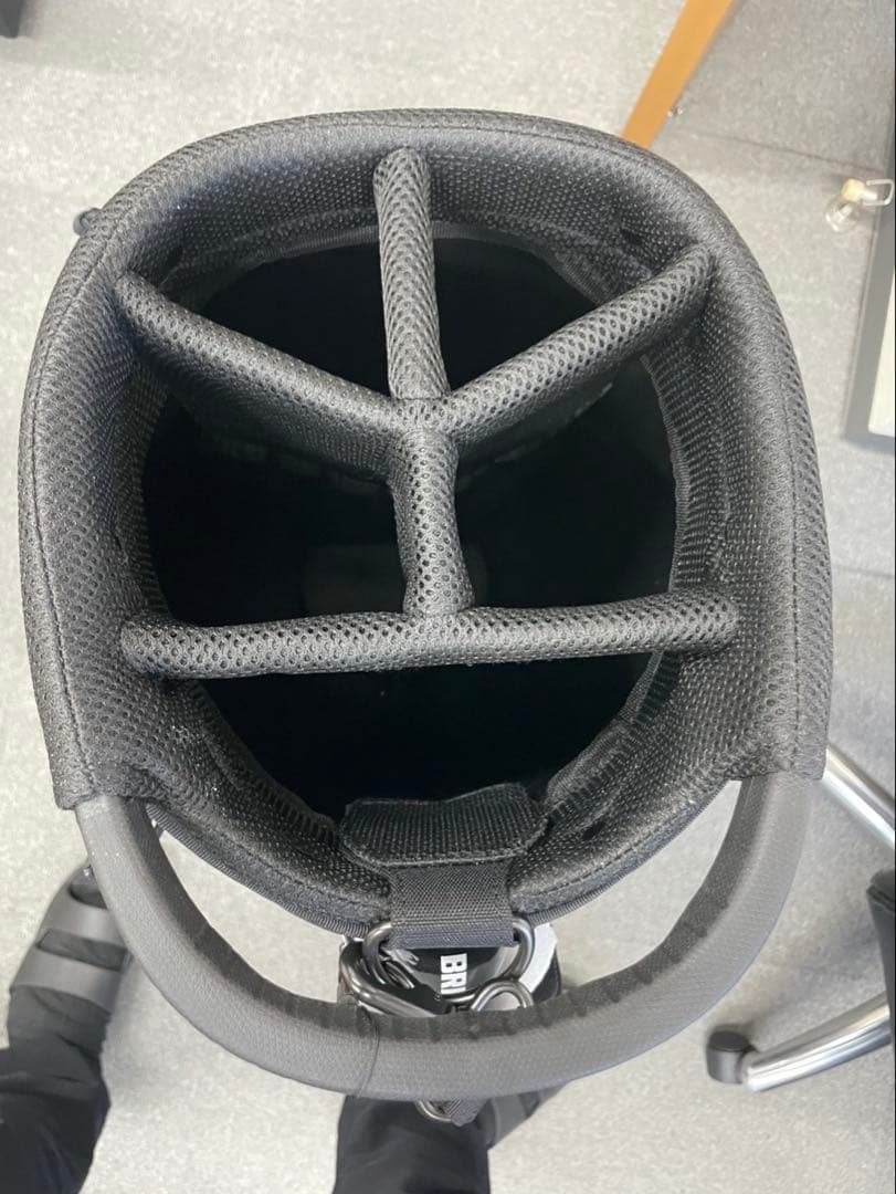 BRIEFING　WINDANDSEA限定コラボキャディーバッグブラック未使用品