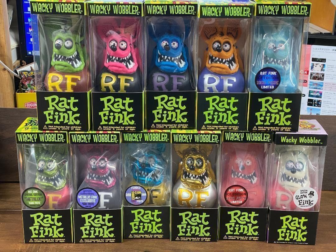 ラットフィンク ボビングヘッド 11体セット FUNKO コンプリート